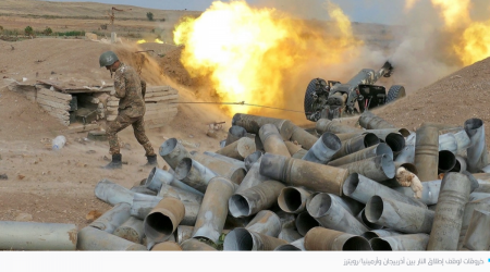 اندلاع اشتباكات حدودية مكثفة بين أذربيجان وارمينيا